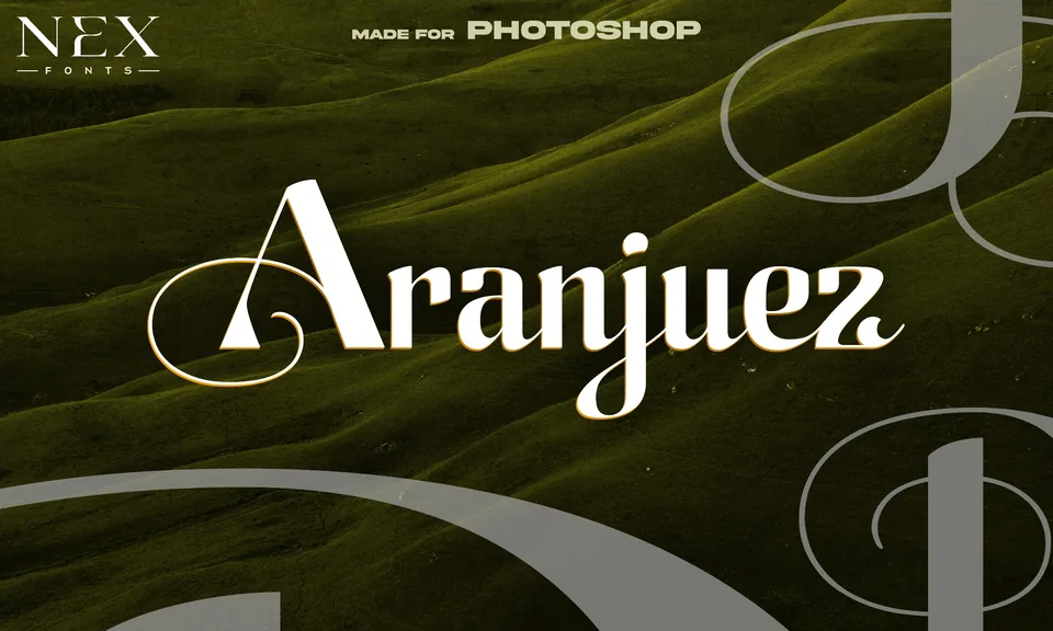 Aranjuez font preview